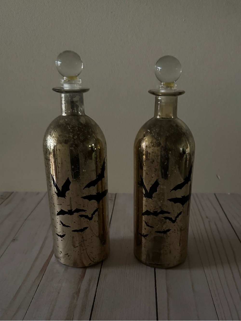 Halloween Mercury Bottles